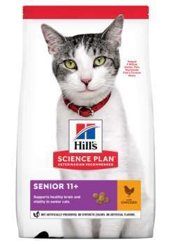 Croquettes chat sénior anti-vieillissementau poule