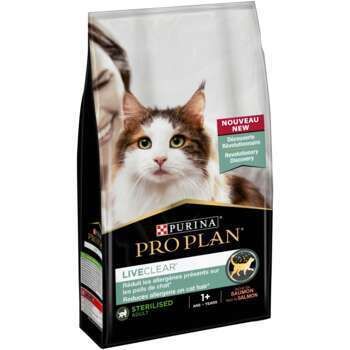 Croquettes chat stérilisé Purina saumon 1,4kg