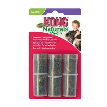 Herbe à chat KONG Refillables Catnip Tubes : Lot d