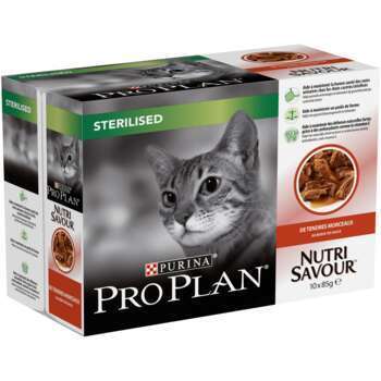 Proplan sterilised 10x85g Buf en sauce
