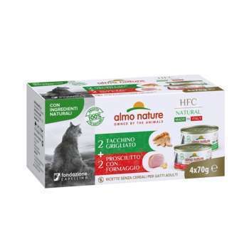 Boîte HFC Natural dinde / jambon fromage x4