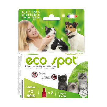 Pipette antiparasitaire chaton eco spot n°0 essent