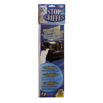 24 Stop Griffes scotch blanc : H.30 x l.4,5cm