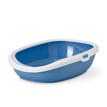 Bac à litère Gizmo large: blanc/bleu L52 x 39,5 x