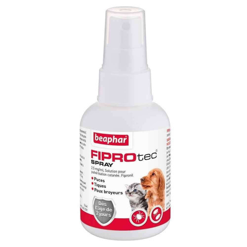 Spray Anti-puces Fiprotec pour Chiot et Chaton