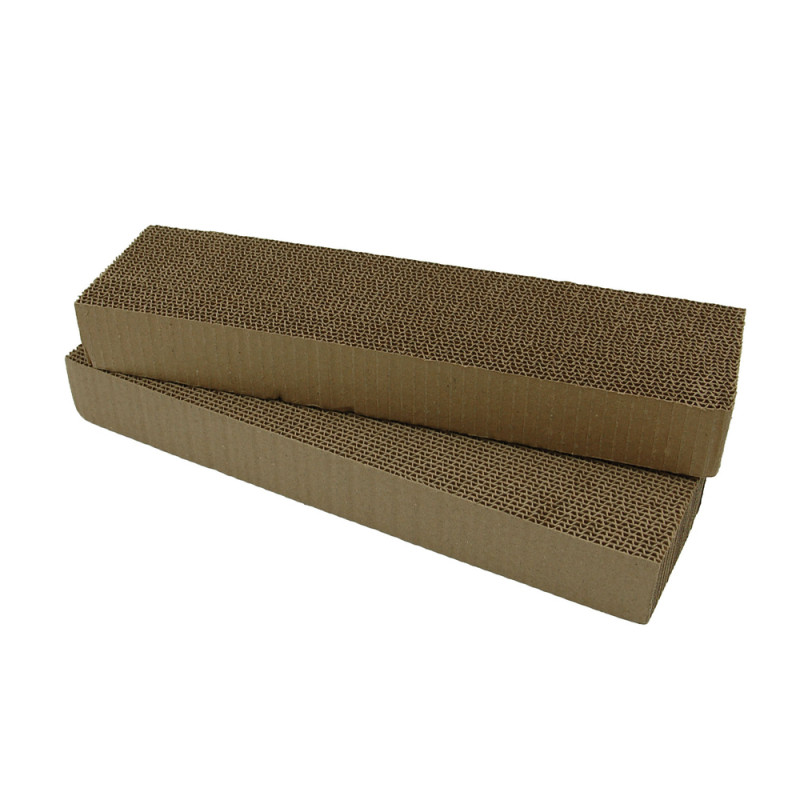 Double griffoir pour chat en carton L. 41. 0 l. 11