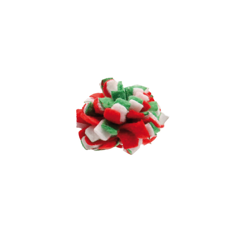 Jouet pour chat Balle de Noël 6cm