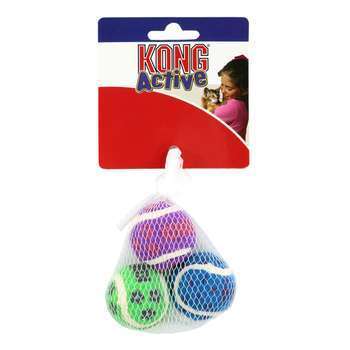 Balles chat KONG Active Tennis Balls w/Bells