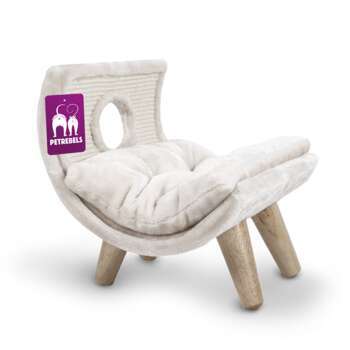 Fauteuil pour chat Denver 50 Cream beige - L. 40 x