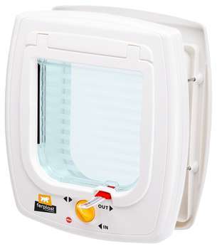 Chatière manuelle à 4 voies Swing 5T Blanc