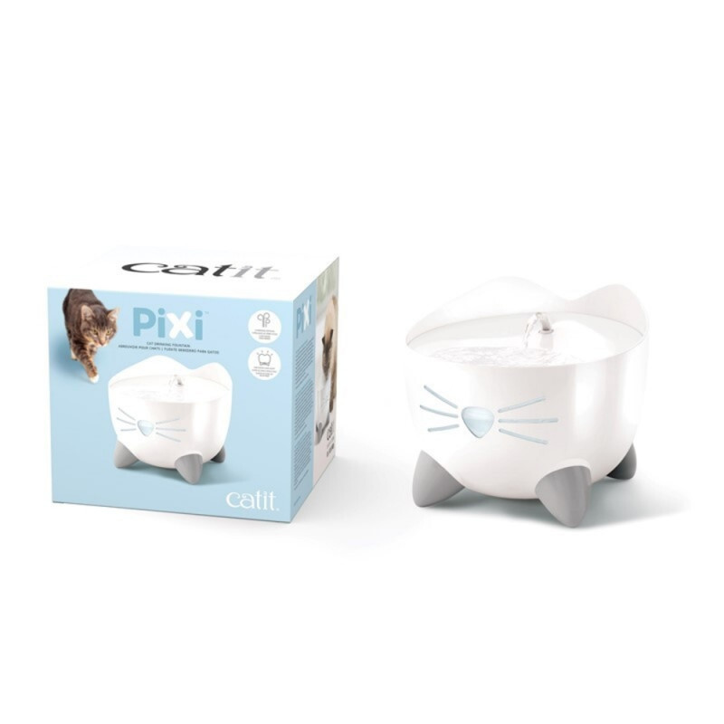 Fontaine à eau pour chat blanche 2. 5L