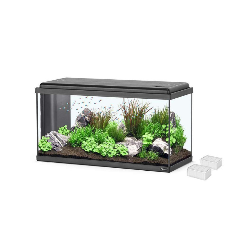 Aquarium Bio Led 80 Noir L.80xP.30xH.40cm