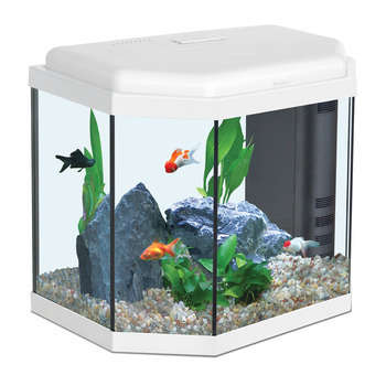 Aquarium Aqua Sarawak, blanc - 27 litres