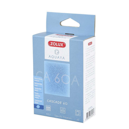 Mousse Bleue Medium pour filtre Cascade 60A Aquaya
