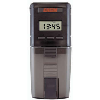 Distributeur de nourriture pour poissons à piles,