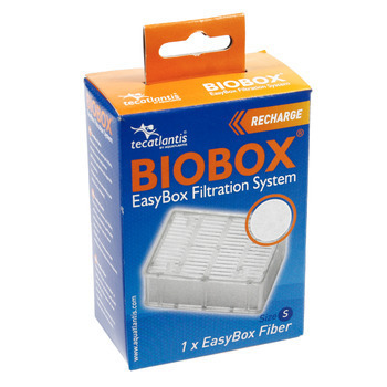 Easybox fibre s : plastique ouate blanc l. 7 x l.