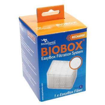 Easybox fibre l : plastique ouate blanc l. 7 x l.