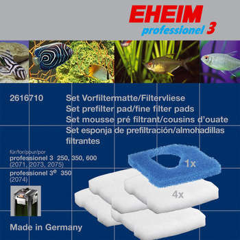 Lot mousse, ouates pour filtres Eheim pro3 2071/73