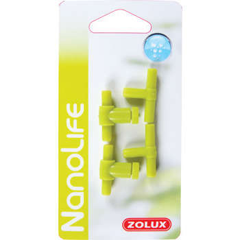 Tuyau d'aération pour aquarium : 2 T + 2 robinets