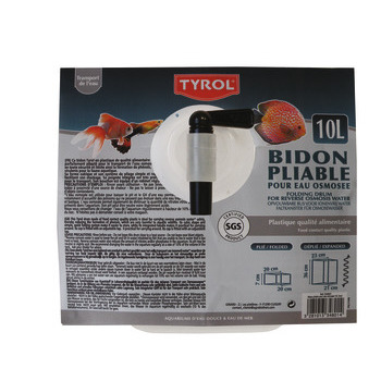 Bidon pliable pour eau osmosée Tyrol : 10L