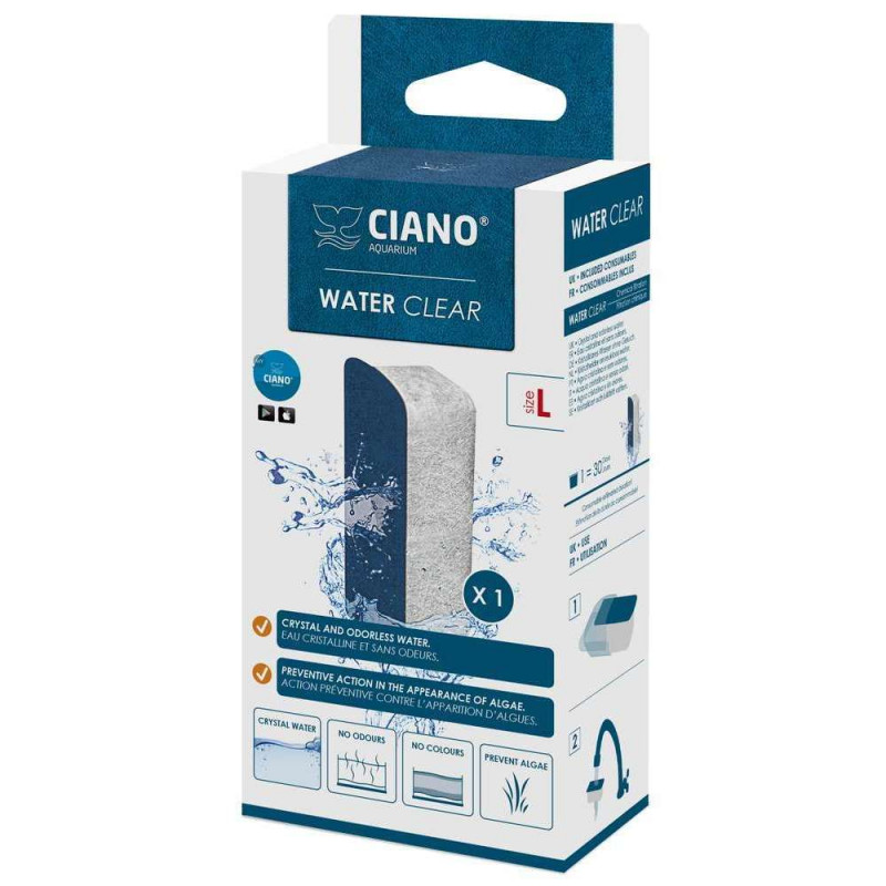 Cartouche de filtration pour aquarium Water Clear