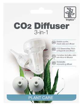 Diffuseur CO2 : compteur, valve anti-retour