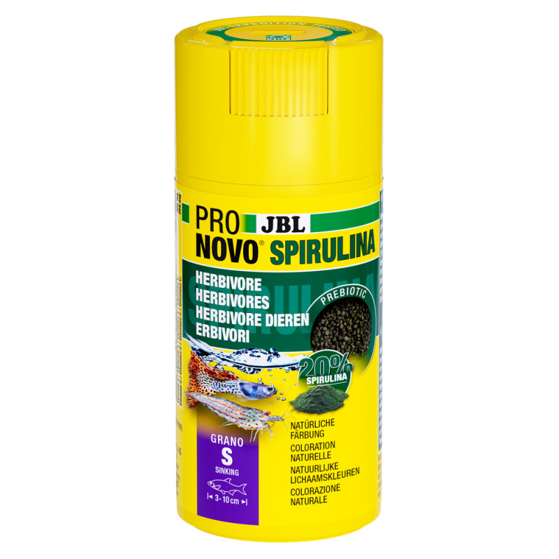 Aliment Pronovo Spirulina Grano Herbivores S 100ml