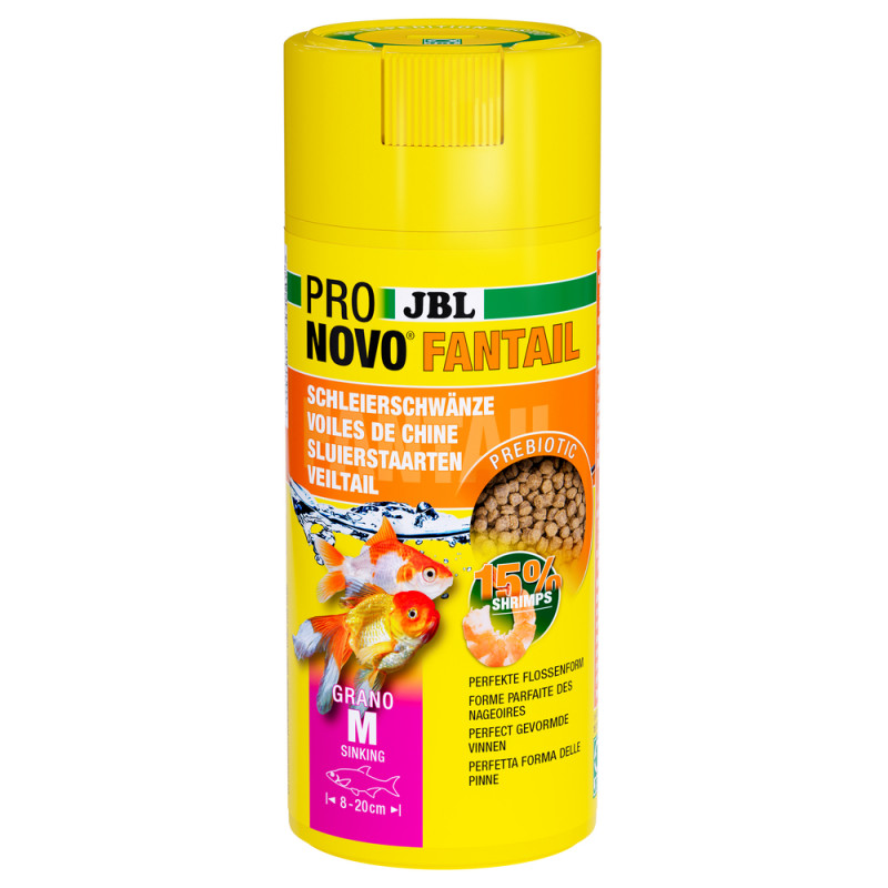 Aliment Pronovo Fantail voiles de chine grano M 25