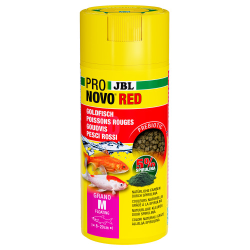 Aliment Pronovo Red poissons rouges grano M 250ml