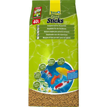 Alimentation complète poissons bassin:sticks