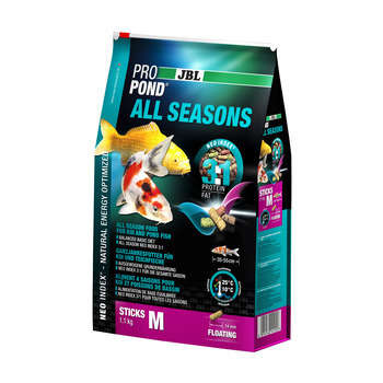 Aliment poissons : all seasons, M, 1,1kg