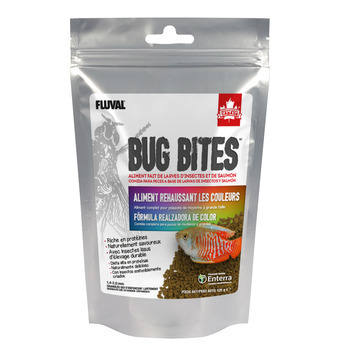 Granulé poissons bug bites T.M/L 125g