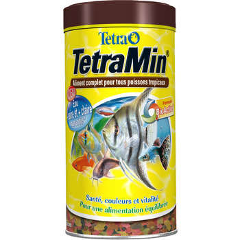 Nourriture en flocons pour poissons tropicaux Tetr
