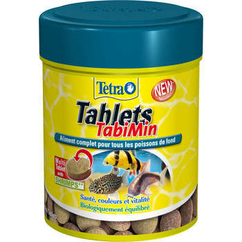 Aliment complet poisson de fond omnivore Tetra Tab