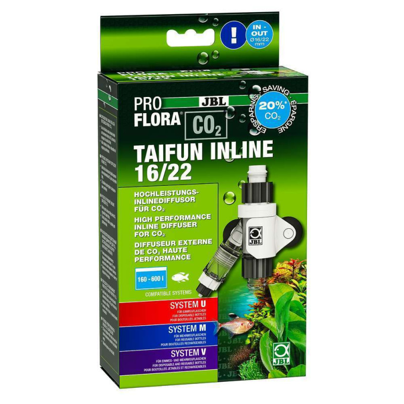 Proflora CO2 Taifun Inline 16/22