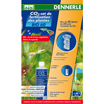 Set CO2 de fertilisation des plantes BIO 60