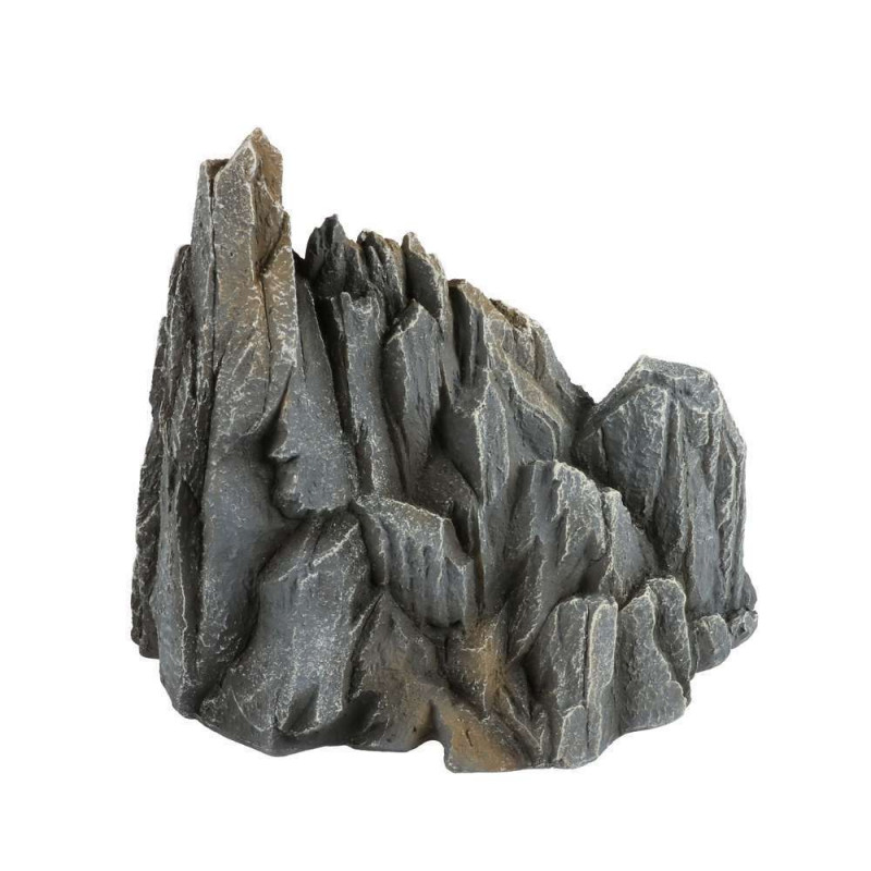 Rocher de Patagonie Décor d'aquarium Anthracite M