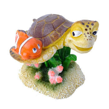 Décoration d'aquarium, Poisson clown : L. 8,5xl. 8