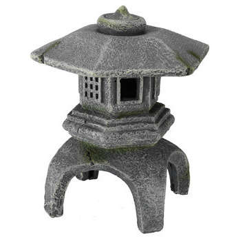 Décoration d'aquarium balinese lantern 2 : L12,5xl