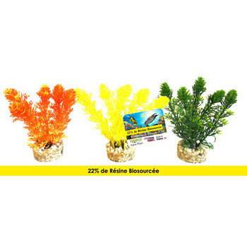Décoration d'aquarium : bioaqua mini flower H10 cm