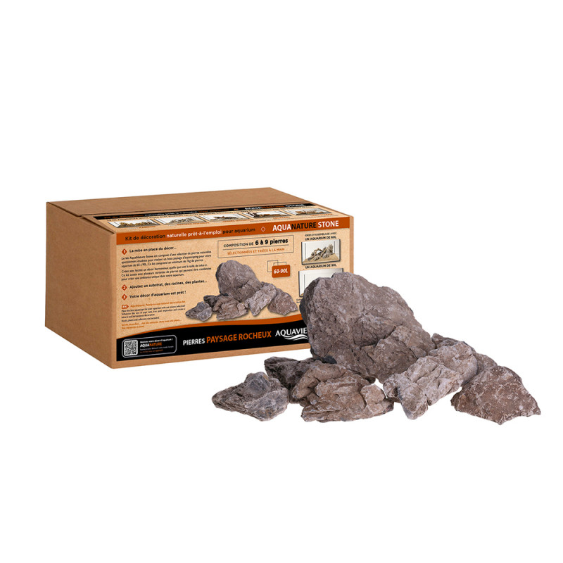 Kit de décoration Pierres Paysage Rocheux pour aqu