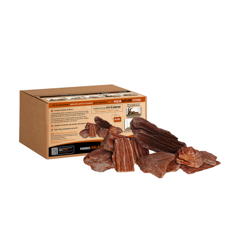 Kit de décoration Pierres Salagoo pour Aquarium de