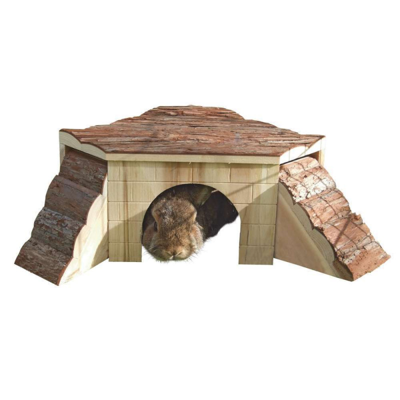 Maison nature pour rongeur 37x37x16cm