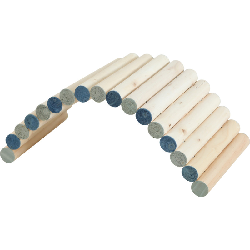 Pont en bois Neolife taille M pour lapin & cochon