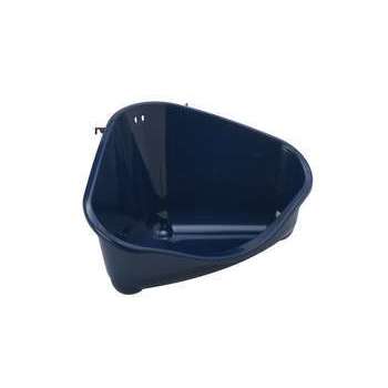 Toilette d'angle en plastique, pour rongeur: large