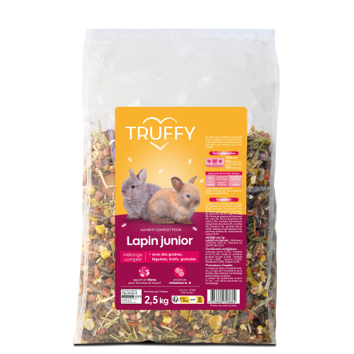 Mélange complet pour lapin junior 2. 5kg