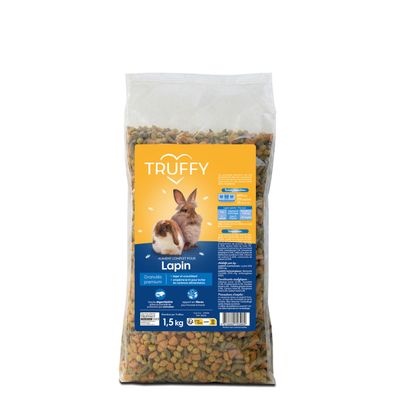 Granulés Premium pour lapin 1. 5kg