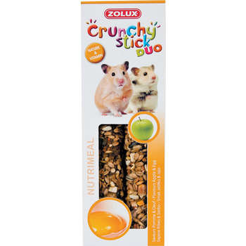 Baguette Crunchy Stick pour hamster : Pomme et uf