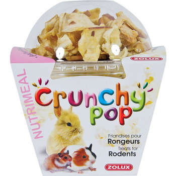 Pop corn et fruits secs Crunchy Pop : Pomme