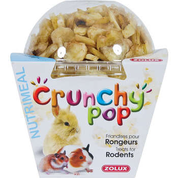 Pop corn et fruits secs Crunchy Pop pour rongeur :